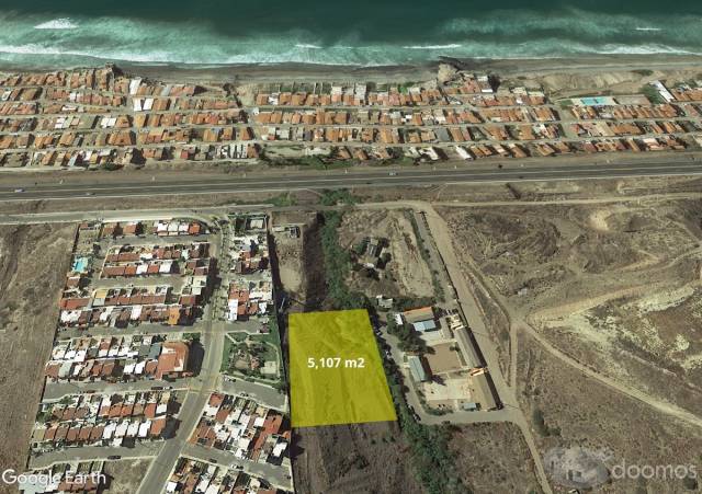 Venta de Terreno con vista al mar, San Antonio del Mar, Tijuana, 5,107 m2.