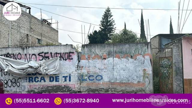 VENTA DE TERRENO EN JARDINES DE CHALCO