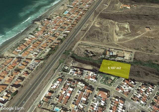 Terreno en Venta frente al mar ubicado en San Antonio del Mar, Tijuana.