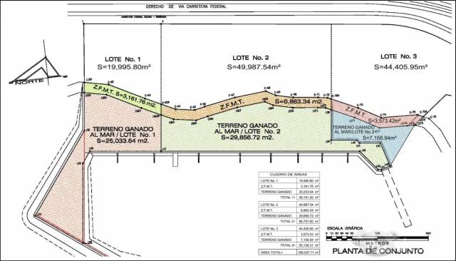 Terreno de 2HA en Venta frente al mar, Popotla, Rosarito