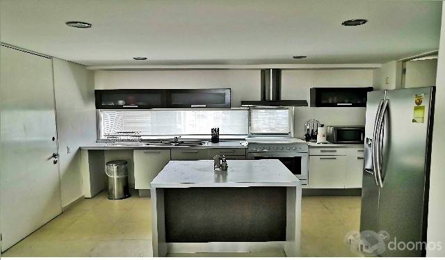 DEPARTAMENTO EN RENTA AMUEBLADO SANTA FE DISTRITO FEDERAL, CDMX, SUPER UBICACION Y LUJO EN 272M2