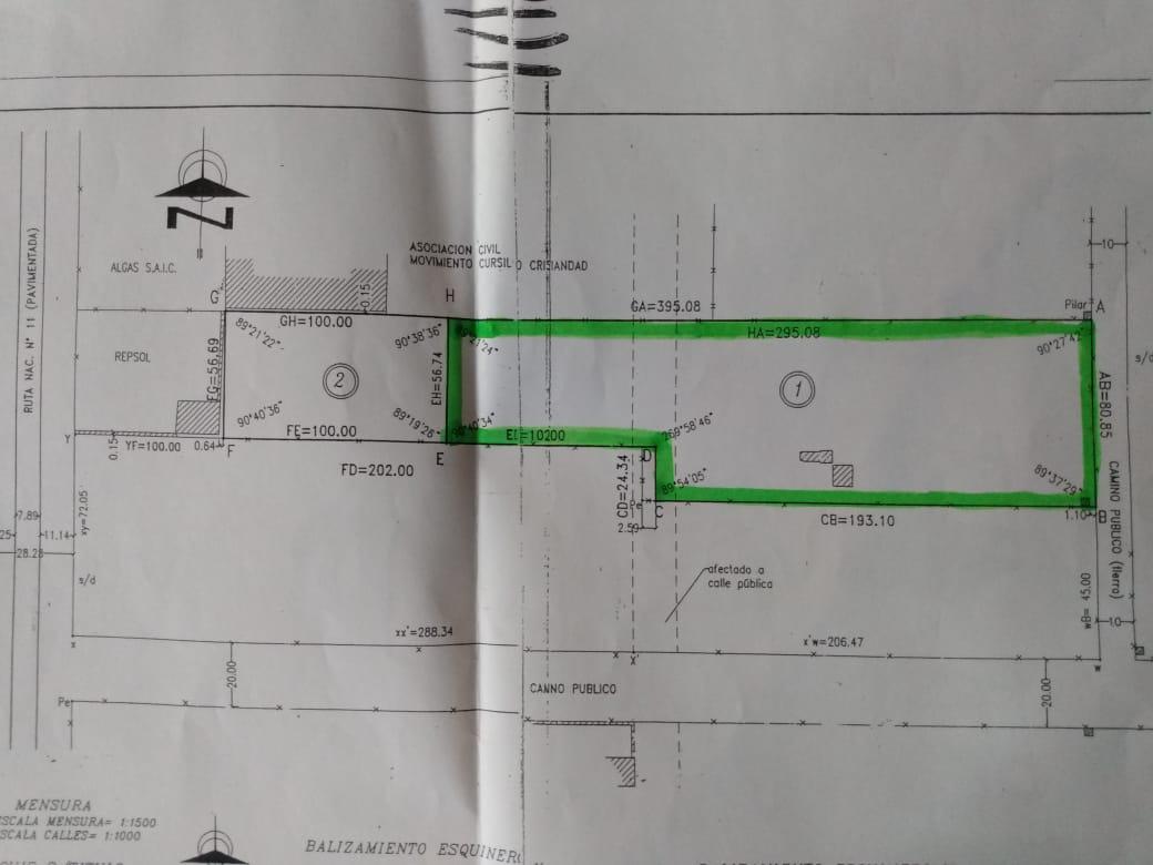 VENTA TERRENO PARA LOTEO O EMPRENDIMIENTO RECREO SUR