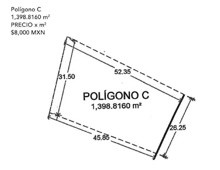 Terreno en  venta al poniente de Hermosillo, Sonora