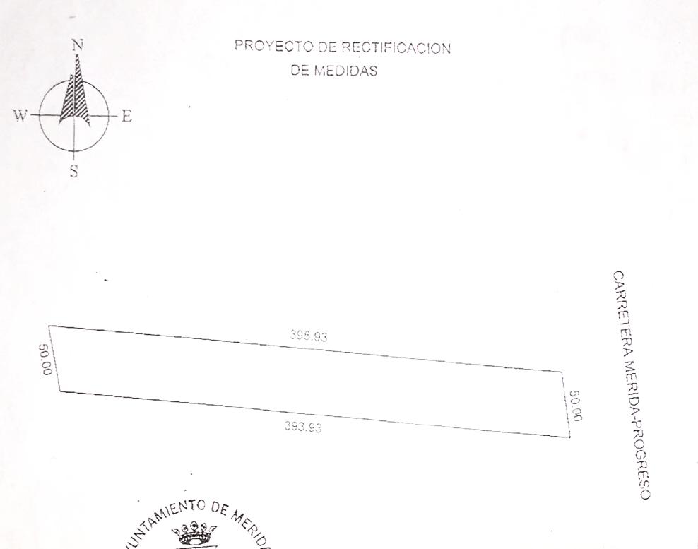 1.9 hectáreas sobre carretera Mérida-Progreso