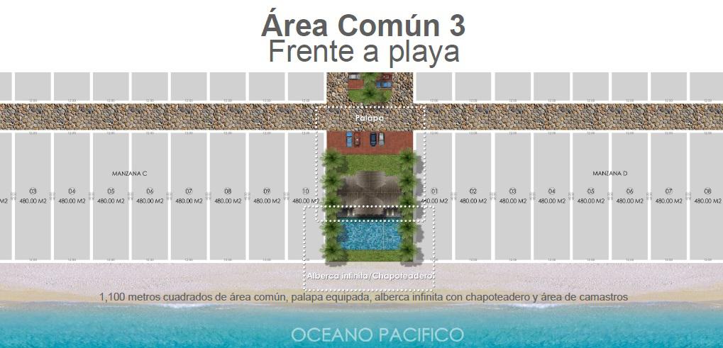 TERRENO EN VENTA EN PLAYA NOVILLERO NAYARIT