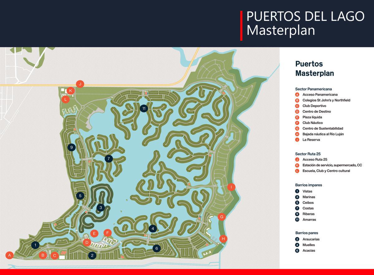 Terreno En Venta Barrio Puertos Del Lago