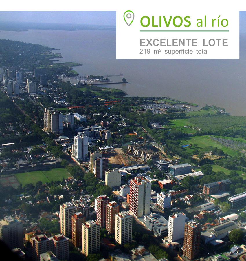 Venta en Olivos al rio - Terreno en venta de 219 m2