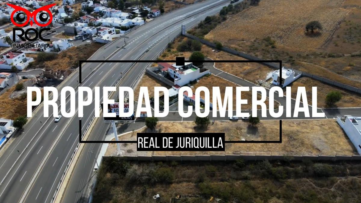 VENTA de Terreno Comercial en Real de Juriquilla