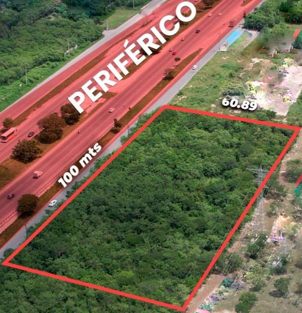 Terreno en  Renta en el Periférico