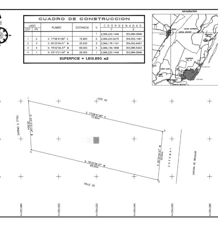 TERRENO EN VENTA BACALAR