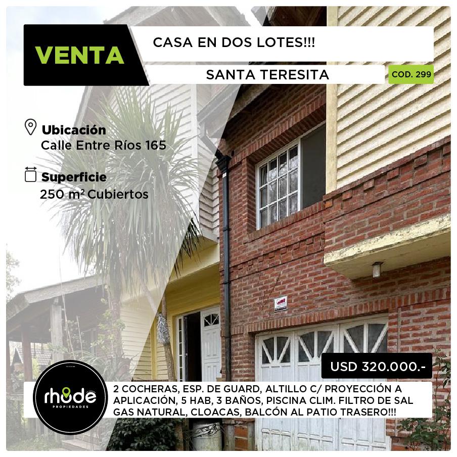 Casa en Santa Teresita