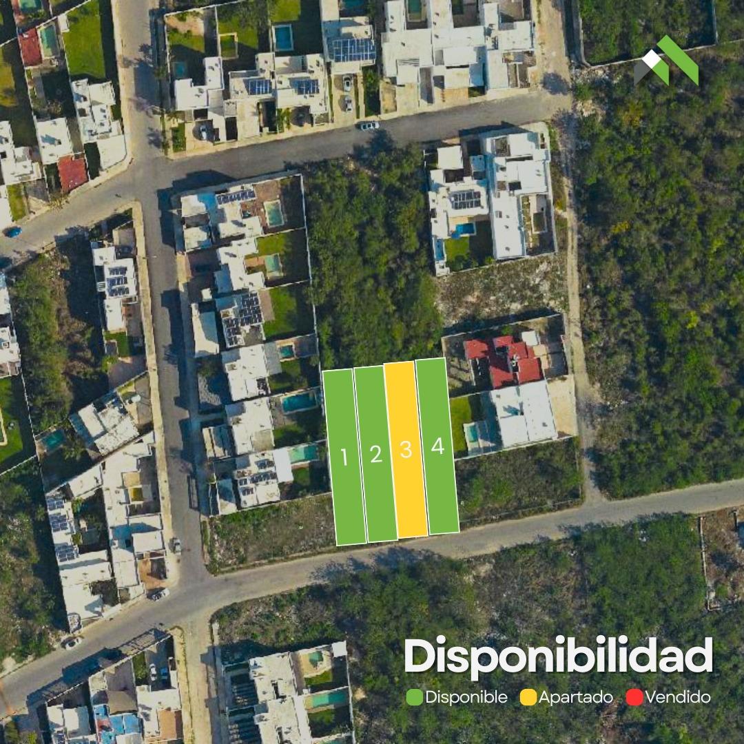 Venta de 3 terrenos Urbanizados en Dzitya, Mérida de 417 m2