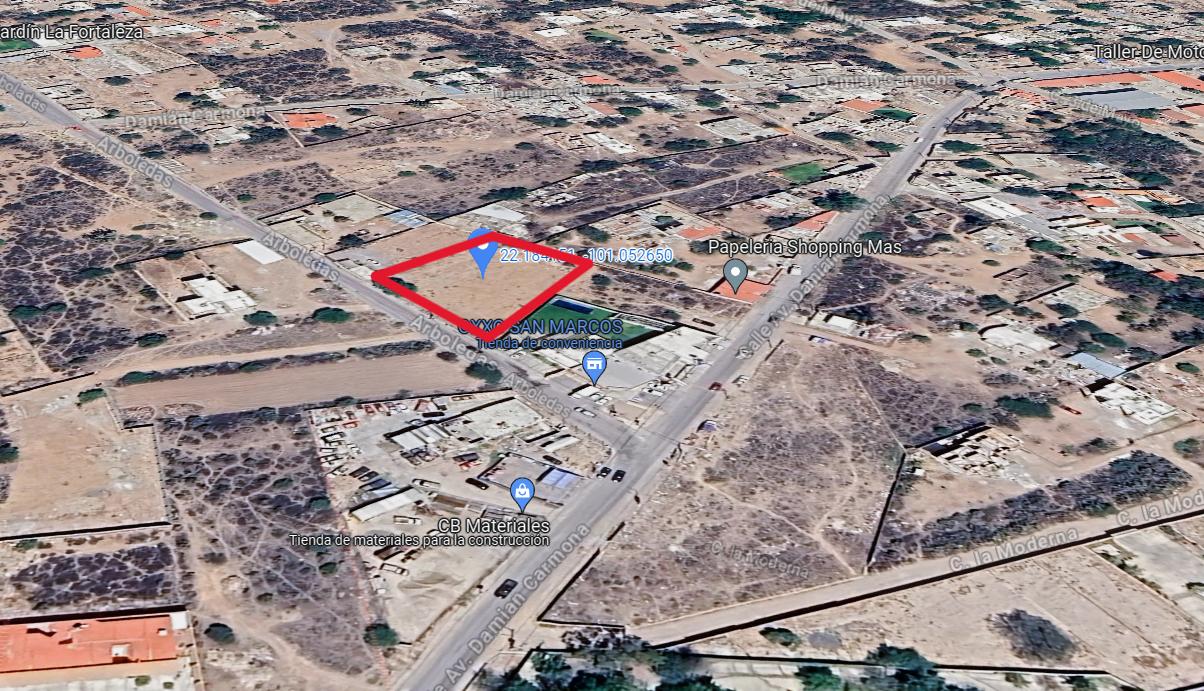 Terreno en  VENTA EN SAN MARCOS