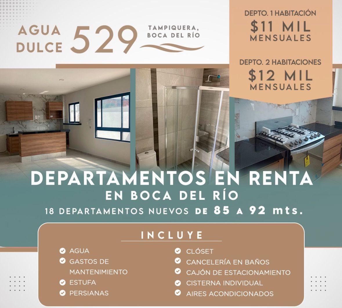 Departamento en  Tampiquera, Boca del Río