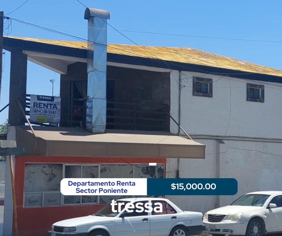 Departamento Renta Sector Poniente en Delicias  EVENAV  TRM