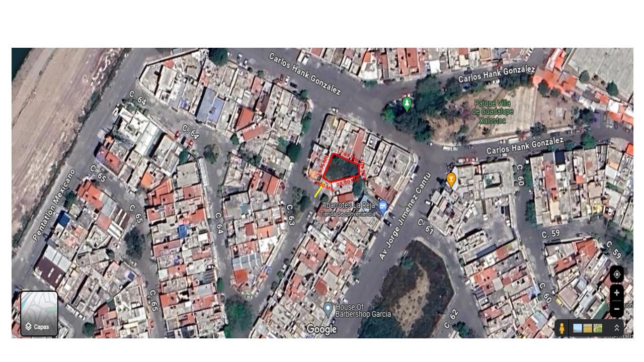 TERRENO EN VENTA, VILLA DE GUADALUPE, ECATEPEC