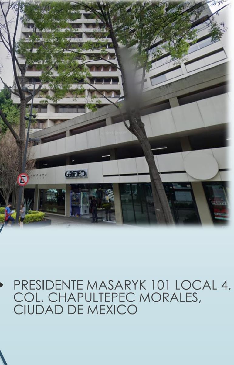 Local en Renta Polanco, Masaryk