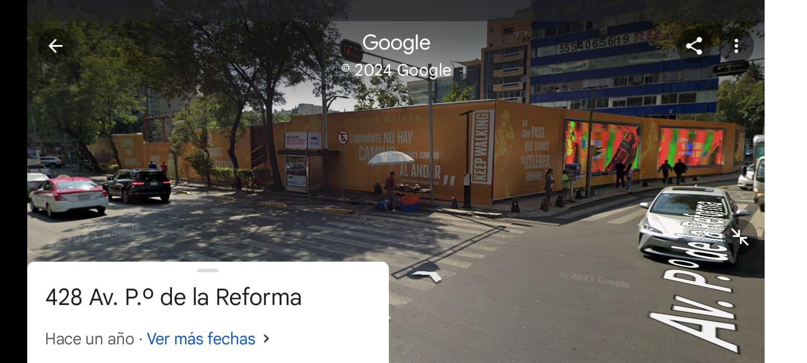 TERRENO ENN VENTA EN PASEO DE LA REFORMA, CON UN GRAN USO DE SUELO!!!