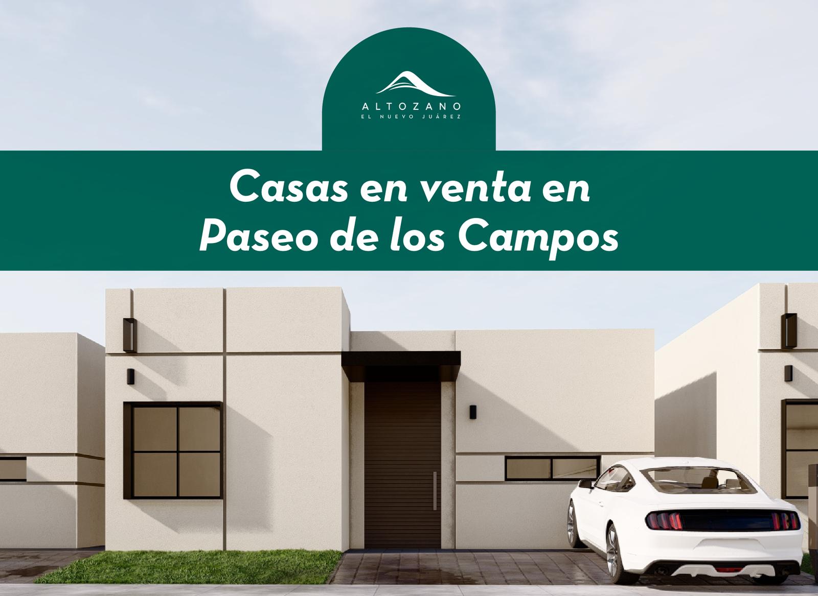 Casas en venta en Paseo de los Campos