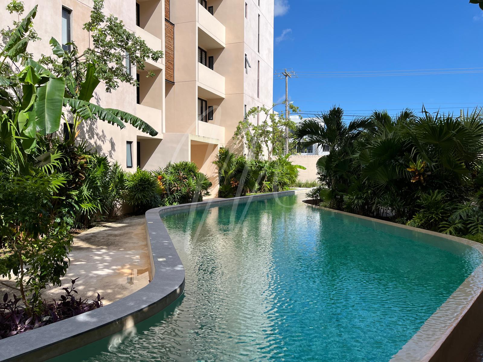 Departamento en Venta en Cancun, Residencial Arbolada Condominio Elena