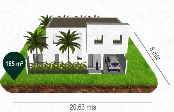 Lote Residencial en Venta con 165 metros cuadrados en Cancún