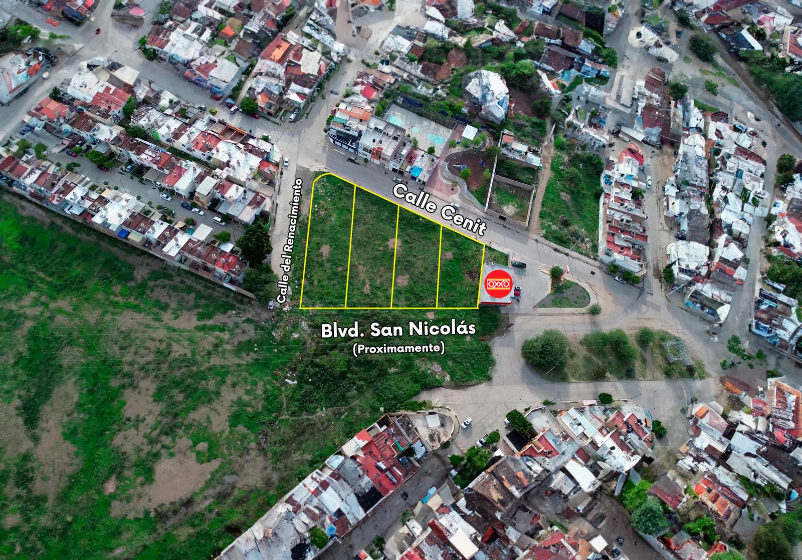 Terreno Industrial en Venta de 1,150 m2 al sur de León