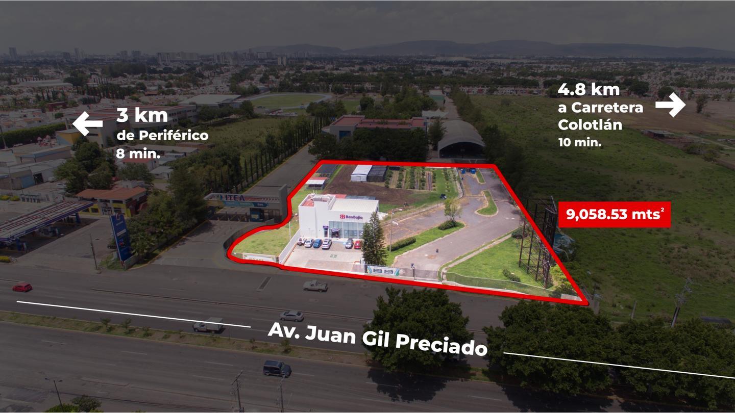 TERRENO EN RENTA/VENTA AV. JUAN GIL PRECIADO