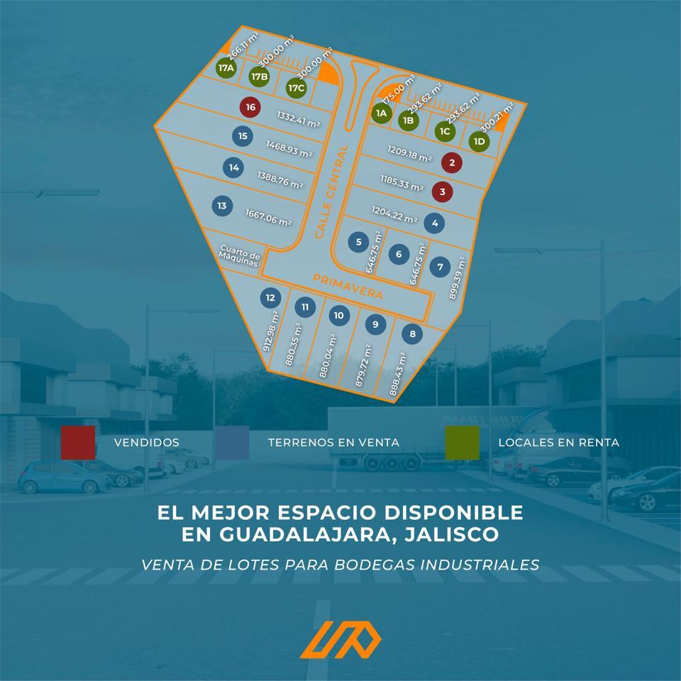 TERRENOS INDUSTRIALES EN VENTA EN SPRING PARK (FRENTE A TECHNOLOGY PARK)