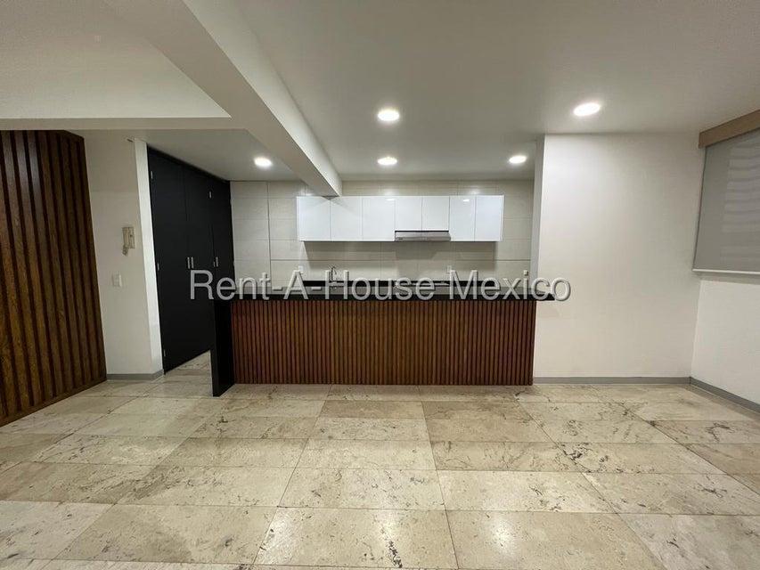 Departamento en Renta en Calle Benjamin Franklin, Escandon RU 25-1223.