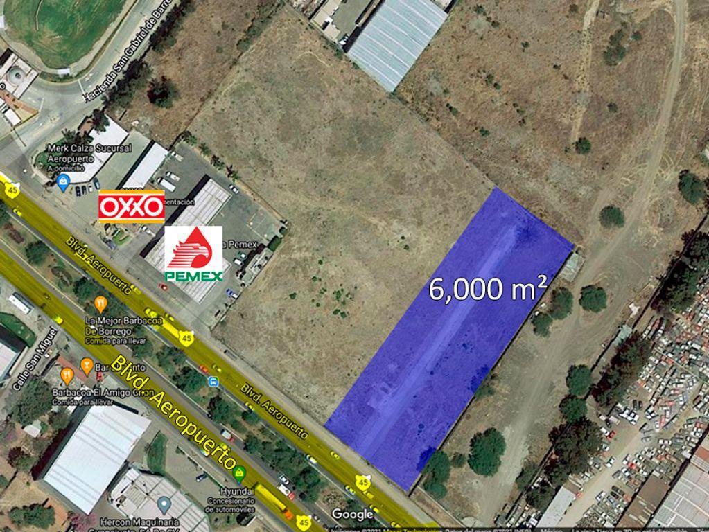 Terreno en Renta, Blvd. Aeropuerto, 6000 m²