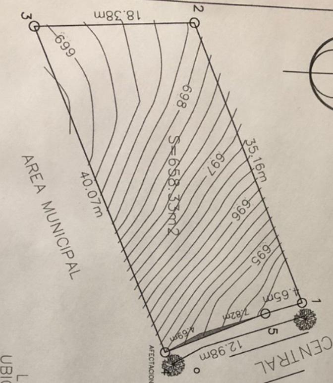 Terreno en Venta en Zona Cordillera