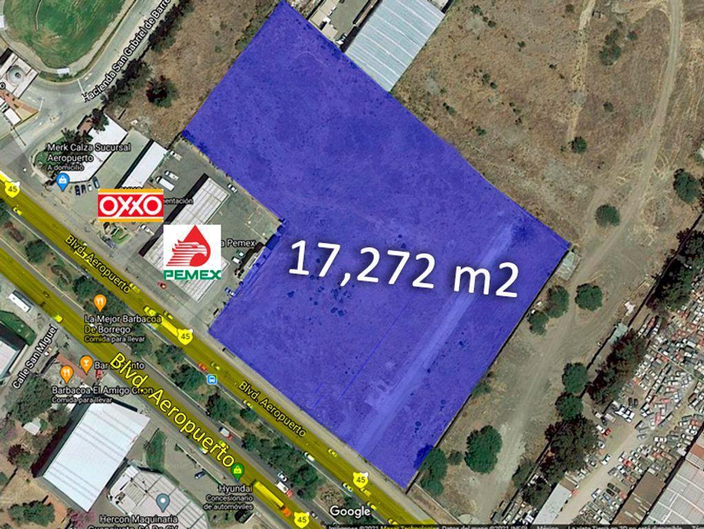 Terreno en Renta, Blvd. Aeropuerto, 15,538 m²