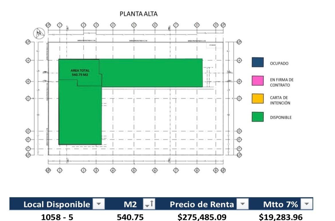 Local para Oficinas en renta planta alta San Pedro Garza García