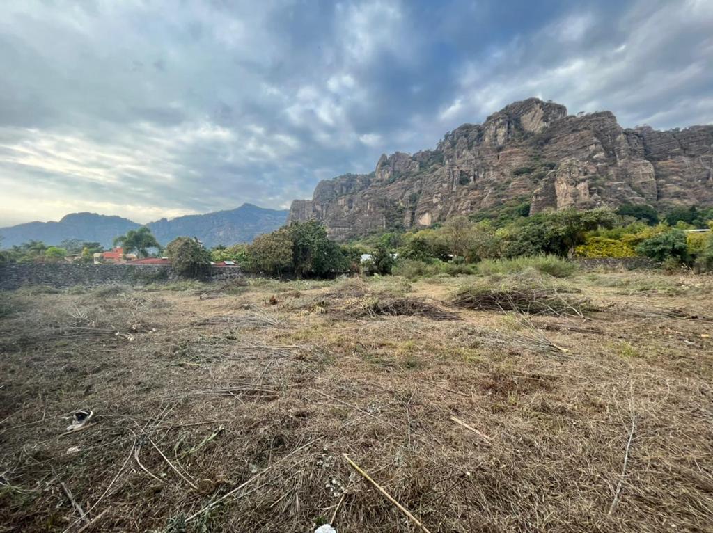 Espectacular terreno en Tepoztlán, Morelos (Valle de Atongo)