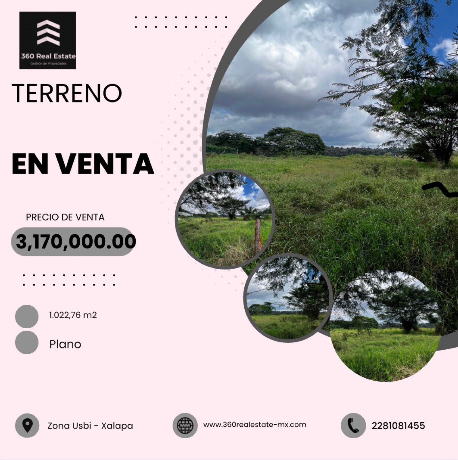 VENTA TERRENO EN LA USBI, XALAPA