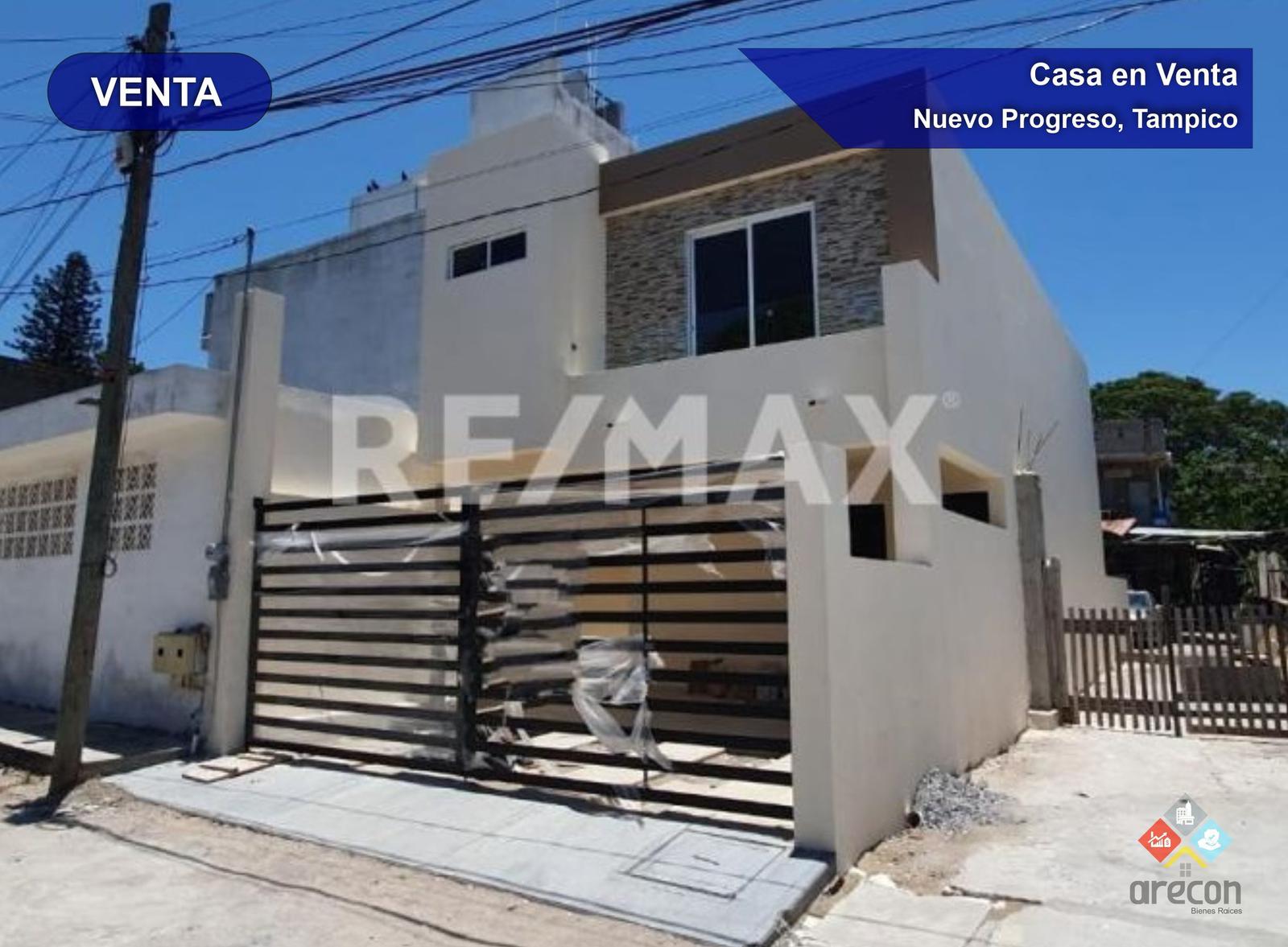 Casa en Venta en Nuevo Progreso, Tampico cerca de Curva Texas