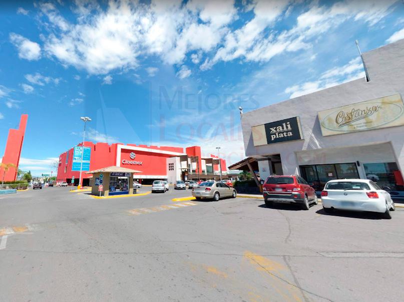 LOCAL EN RENTA  GALERÍAS AGUASCALIENTES, AGS. 55 M2