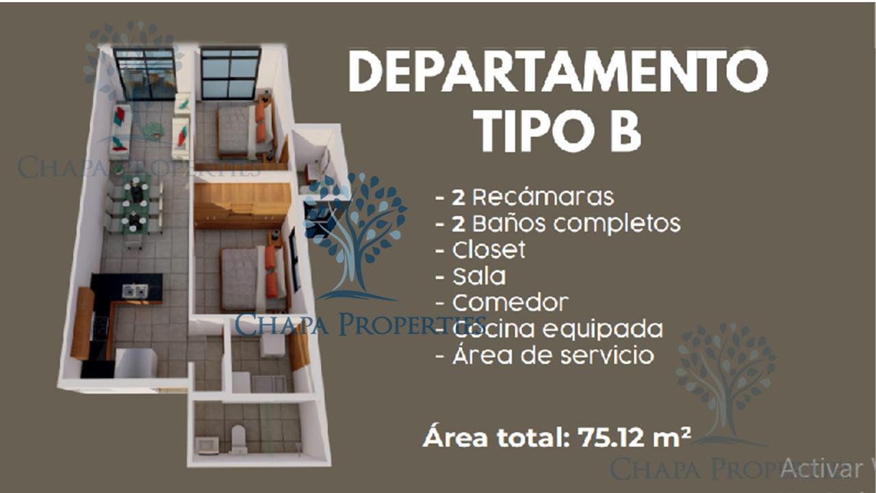 Departamento en  Venta Av. Huayacan