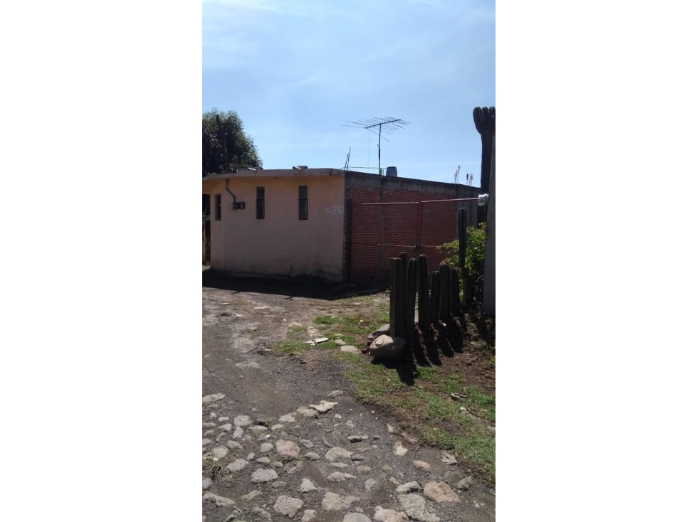 TERRENO CON CONSTRUCCION EN VENTA TIZATLAN TLAXCALA