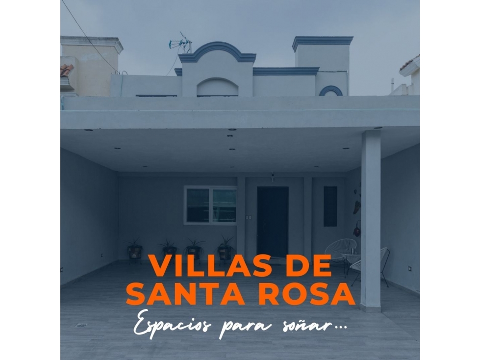 SE VENDE CASA EN VILLAS DE SANTA ROSA EN APODACA