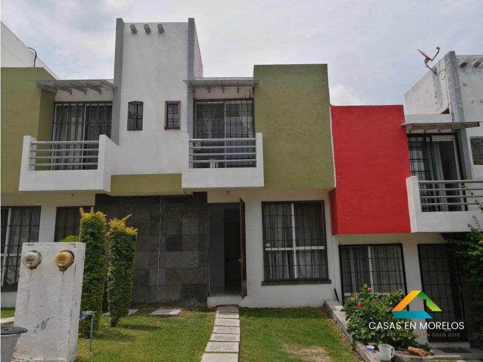 CASA EN JIUTEPEC, 3 RECAMARAS CONDOMINIO CON ALBERCA