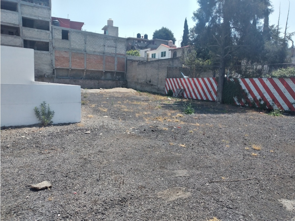 TERRENO 1700M2 VENTA ATIZAPAN S.M. XOCHIMANGA EDO MEX