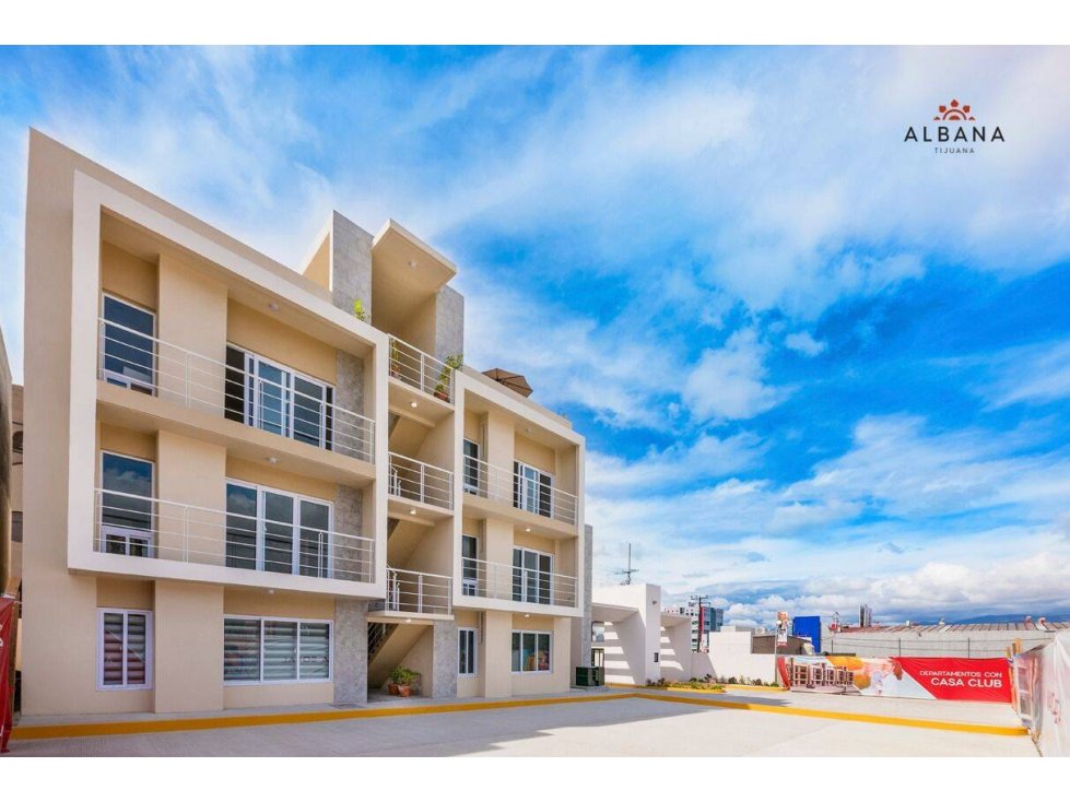 DEPARTAMENTOS EN VENTA MODELO ALBA EN ALBANA LA MESA TIJUANA