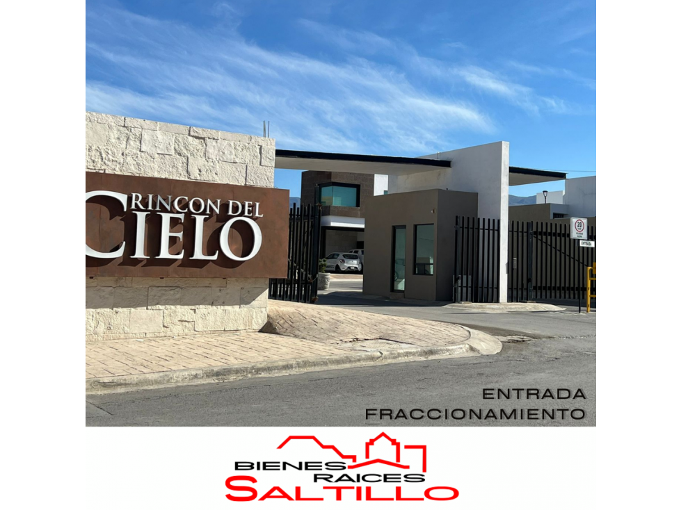 Venta Moderna Casa Rincón del Cielo Saltillo