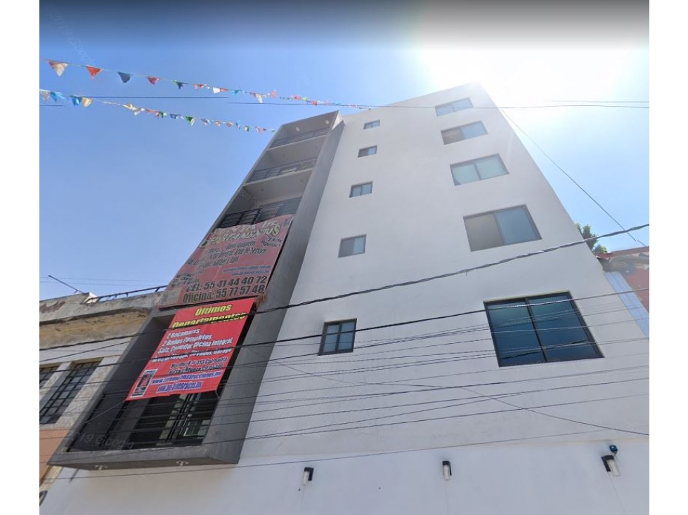 VENTA DE DEPARTAMENTO EN SANTA MARIA LA RIBERA, CUAUHTEMOC