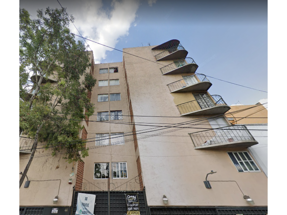 DEPARTAMENTO EN VENTA EN COLONIA TACUBA ADTRLV223