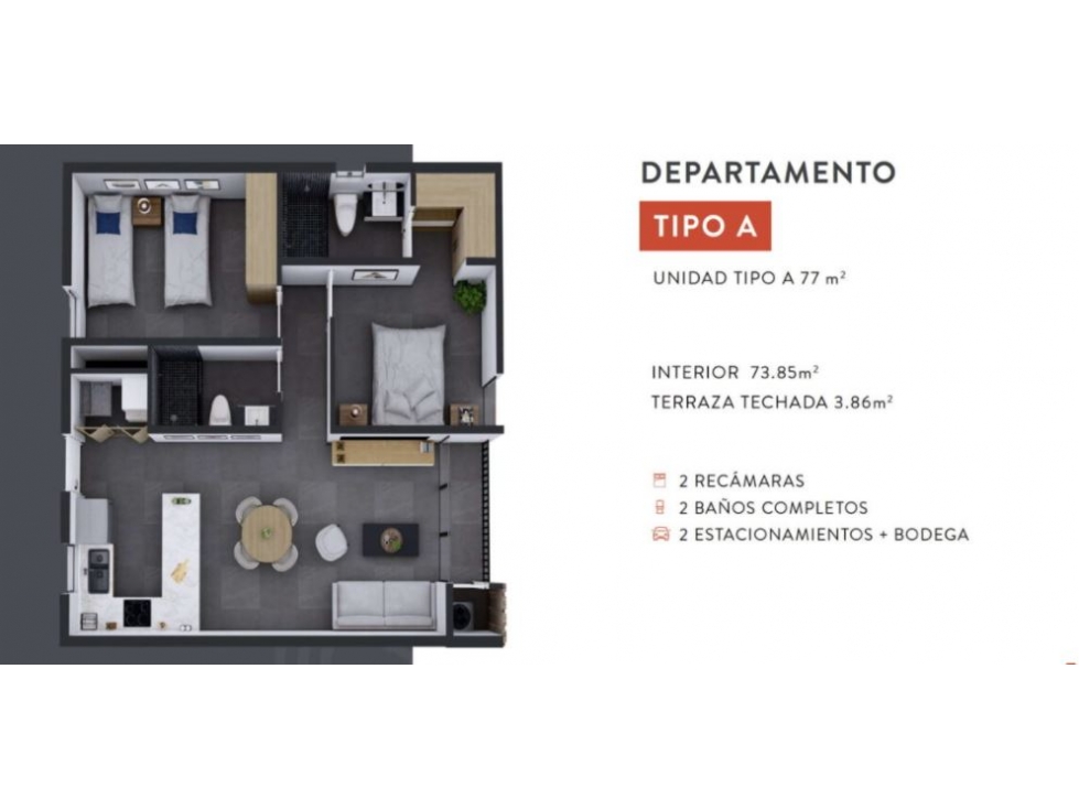 DEPARTAMENTO EN VENTA, COORDENADA CUMBRES, PH, MONTERREY NL