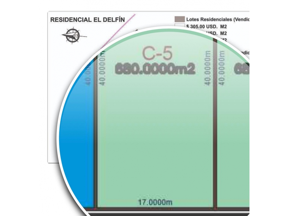 TERRENO DE 680m2 EN VENTA MARINA MAZATLÁN