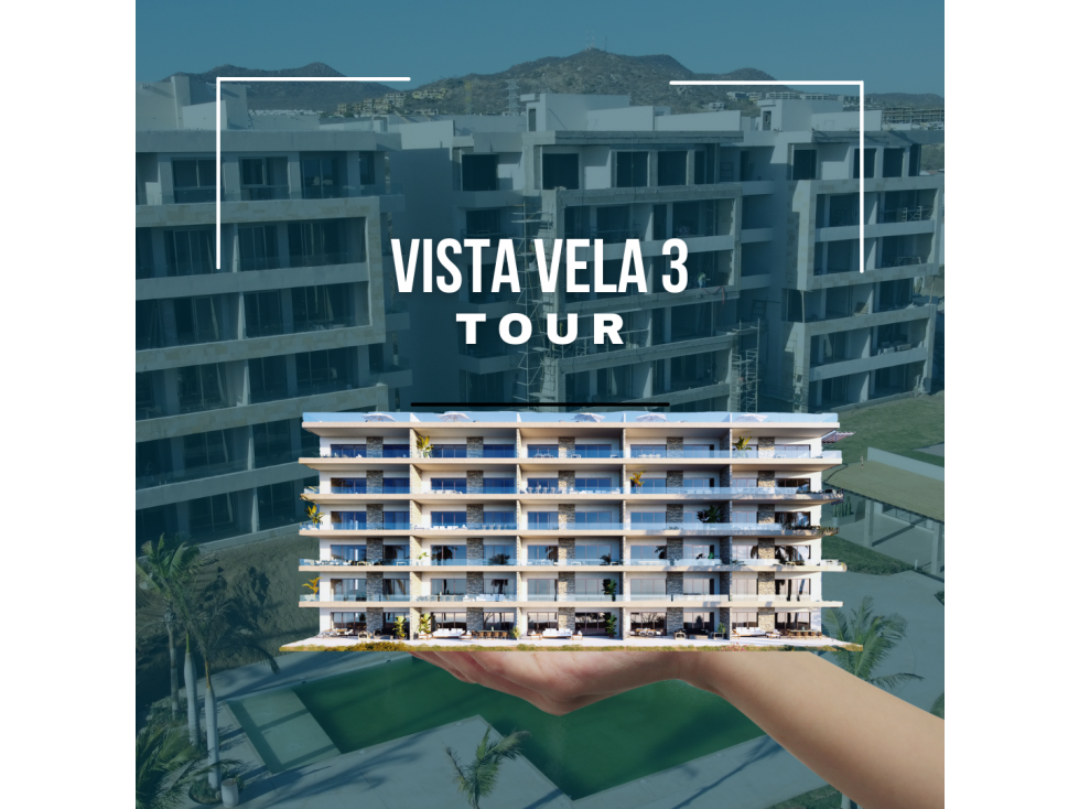 Se vende condominio 3rec, preventa, vista Velas III, Cabo San Lucas