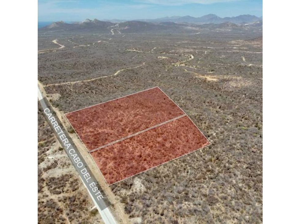 Terreno hectareas los cabos